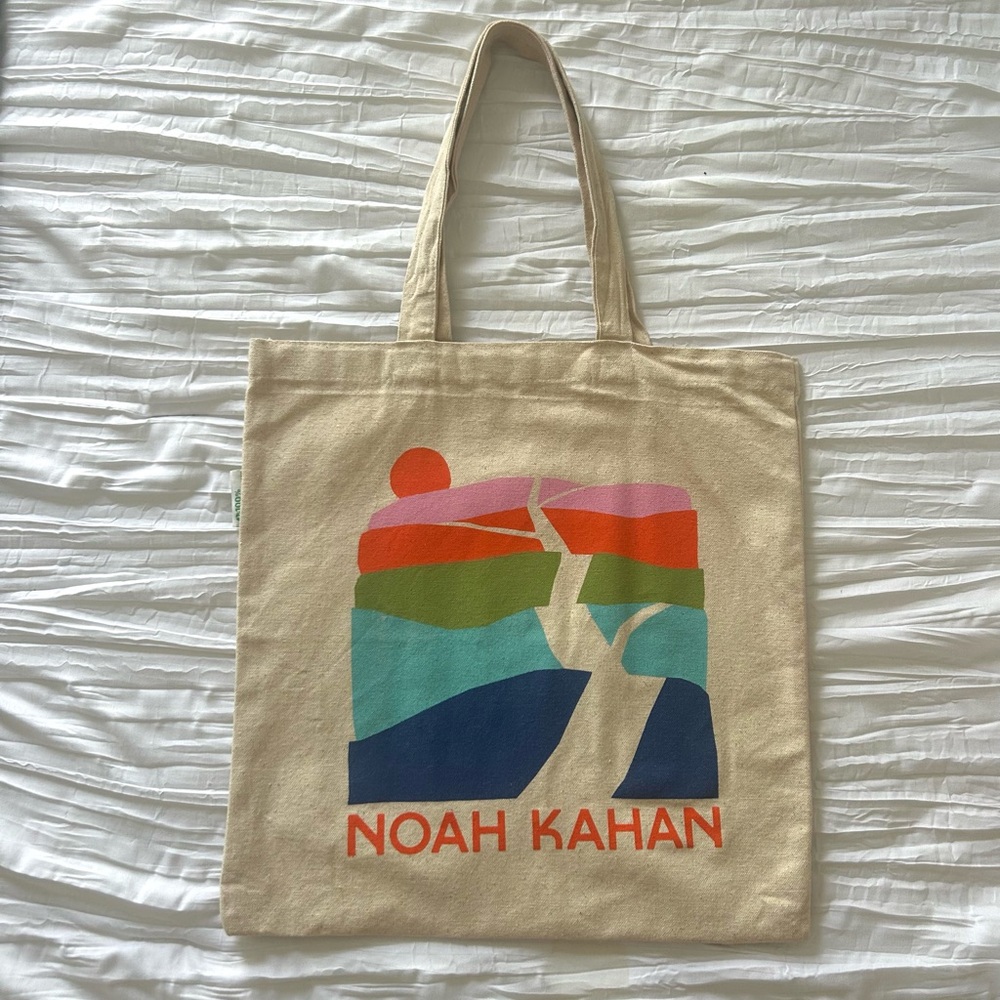 SOLD- Noah Kahan Trails Canvas Tote Bag